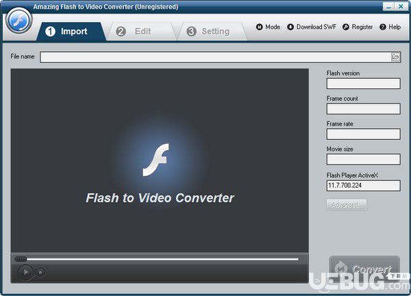 Amazing Flash to Video Converter(flash转视频软件)