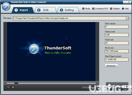 ThunderSoft Flash to AVI Converter 4.0.0.0免费版【2】