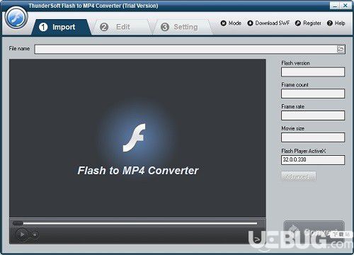 ThunderSoft Flash to MP4 Converter