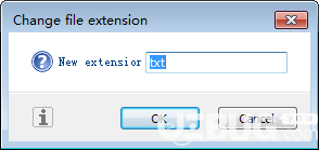 Change File Extension Shell Menu