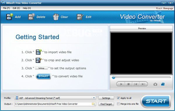 iWisoft Free Video Converter(视频格式转换器)v1.2免费版