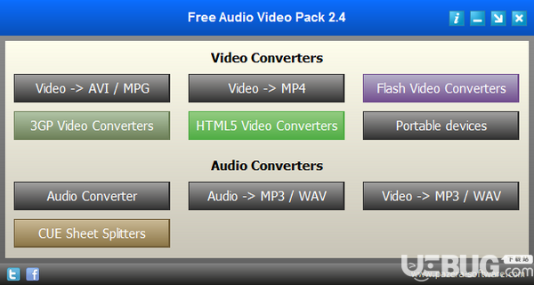 Free Audio Video Pack(视频格式转换器)