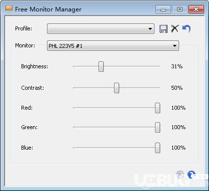Free Monitor Manager(显示器管理软件)