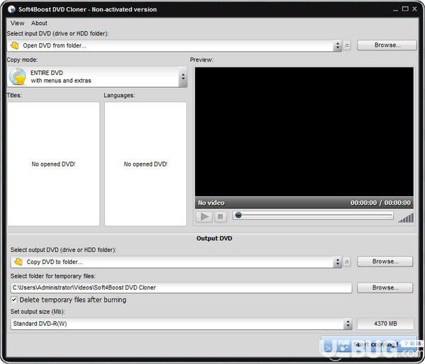 Soft4Boost DVD Cloner(DVD光盘刻录软件)v7.0.1.613免费版