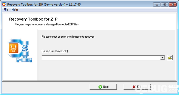 Recovery Toolbox for ZIP(ZIP文件修复工具)
