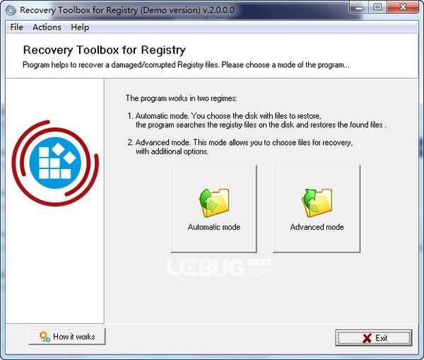 Recovery Toolbox for Registry v2.0.0.0免费版【1】