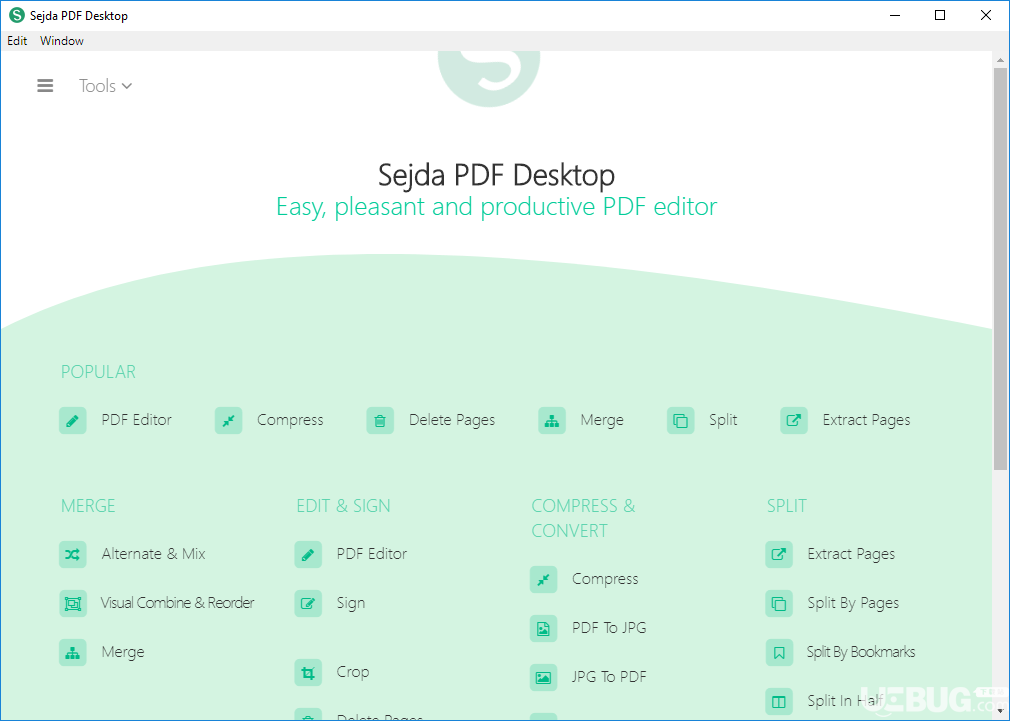 Sejda PDF Desktop Pro下载