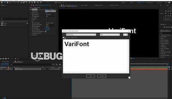 VariFont(AE字体变换插件)v1.0免费版【2】