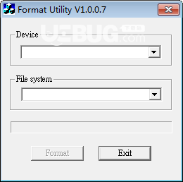 东芝U盘格式化修复工具(Format Utility)
