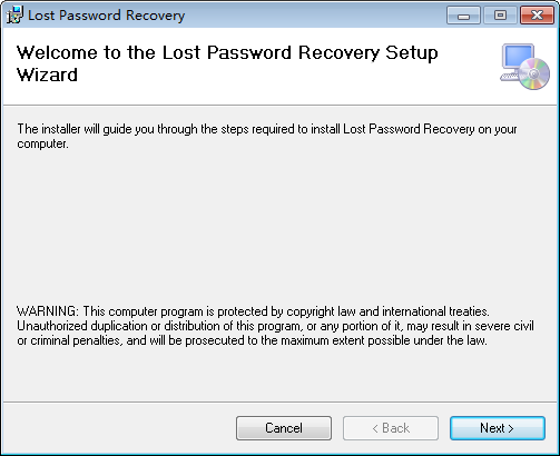 Lost Password Recovery 1.0.3.0免费版【2】